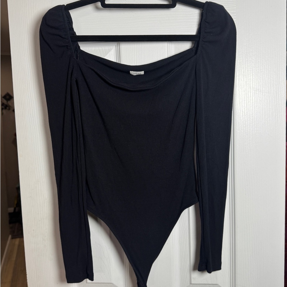 Wilfred Black Square Neck Bodysuit - Picture 6 of 7